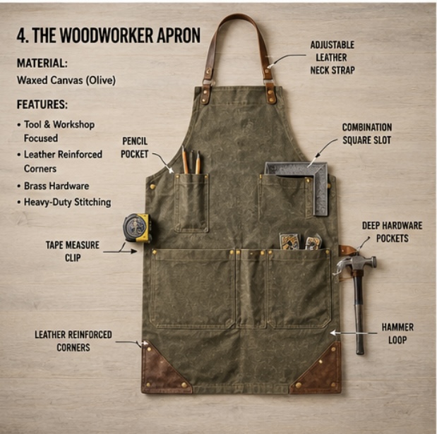 The Woodworker Apron