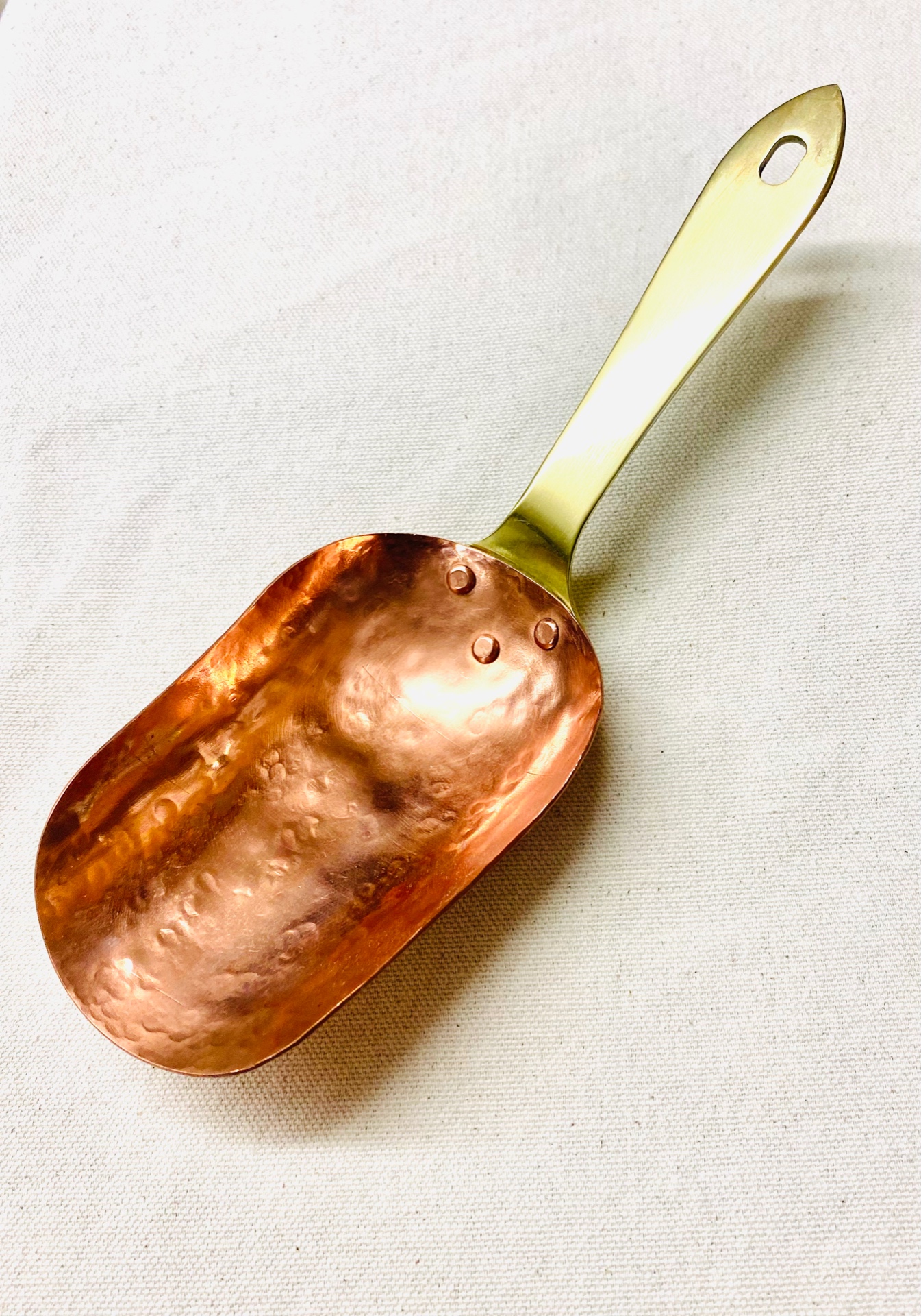 Copper Flour Scoop